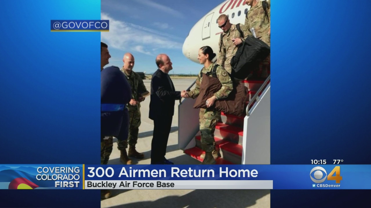 Troops Welcomed Home From Serving In Afghanistan