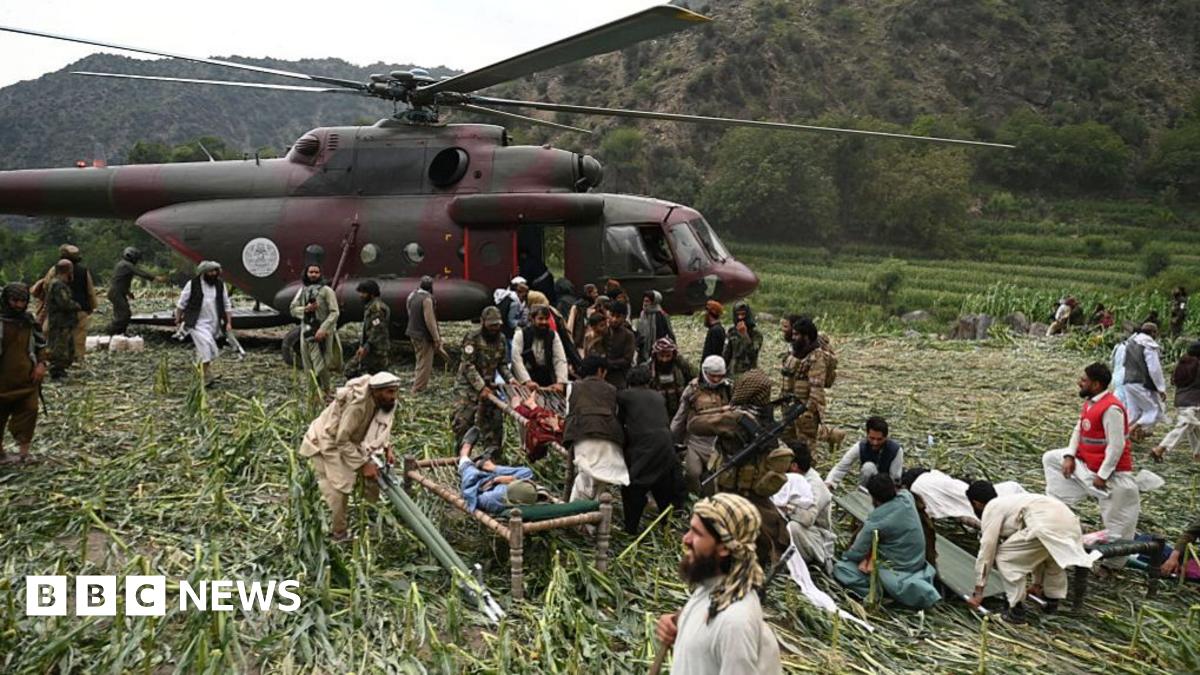 Helicopter teams lead Afghanistan rescue as earthquake kills more than 800